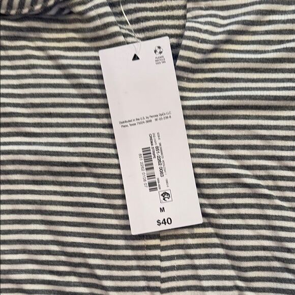 NWT Liz Claiborne Striped Long Sleeve Top - Picture 3 of 8